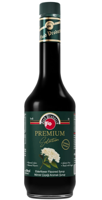 Fo Premium Elderflower Syrup 70Cl