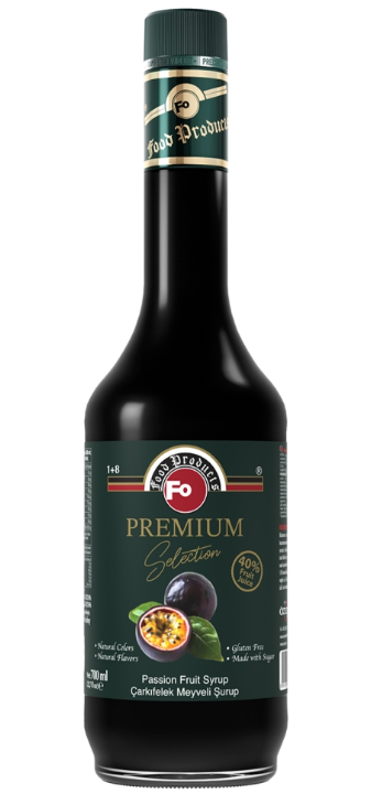 Fo Premium Passion Fruıt Syrup 70Cl