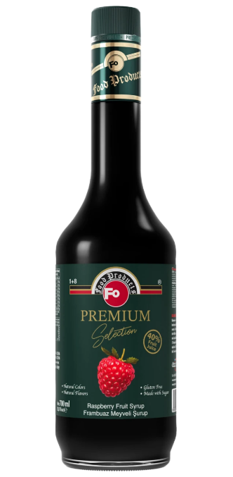 Fo Premium Raspberry Syrup 70Cl